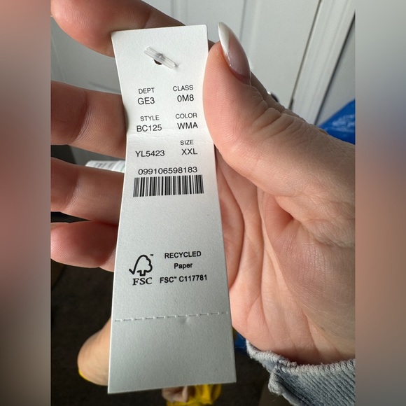 J. Crew NWT Curved-Waist Cheeky Bikini Bottom Warm Maize Size XXL - Picture 6 of 7